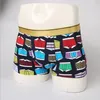 Fashion-sexy underkläder män Lovely Cartoon Print Boxer Shorts Homme Male Bekväma Underbyxor Mäns Boxare Andas Byxor Gratis frakt