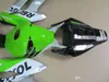 Honda CBR1000RR 2004 2005グリーンシルバーホワイトインジェクションモールドフェアリングキットCBR 1000 RR 04 05 RY56