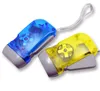 Ny Protection 3 LED -dynamo avvecklas ficklampan Torch Light Hand Press Crank NR Camping Fast DHL Ship3771725