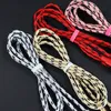 1M/2M/3M Type C 3ft Braided USB Charger Cable Micro V8 Cables Data Line Metal Charging for Samsung Note 10 S9 Plus