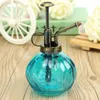 240ml Retro Hand Pressure Glass Spray Bottle Garden Plant Watering Can Tool - PurpleIdeal for watering plants, hanging baskets, greenhouse a