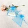 100pcs 멀티 크기 Drawstring Organza 선물 가방 작은 보석 저장 가방 얇은 쥬얼리 웨딩 캔디 포장 기념품 가방 7Z