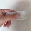 Pinza de pelo con letras de diamantes de imitación Multicolor con sello, pasadores de letras para mujer, accesorios para el cabello de moda para regalo de alta calidad