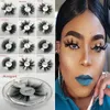 Długi Dramatyczny Mink Laszy 3D Mink Eyelash 5D 25mm Długie grube rzęsy Mink Ręcznie Makeup Makijaż Eye Museup Maquiagem 8D ​​Series 16 Style