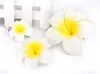 Artificial Egg Flower Hawaiian PE Foam Frangipani Artificial Flower For Wedding Party Decoration Fake Egg Flower Bouquets