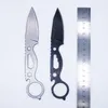 New Arrival Bali Wielofunkcyjny Noże Taktyczne 440C Kamienny Blade Pełna Tang Stalowa Rękojeść Stały Nóż Karcia papieru