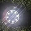 Ledstar 8 LEDs leves à prova d'água movidos a energia solar para o caminho de jardim do jardim da estrada do gramado da gargalhada da gargalheira