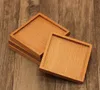 Houten Coasters Beech Black Walnut Cup Mat Bowl Pad Coffee Tea Cup Mats Diner Platen Keuken Home Bar Gereedschap SN106