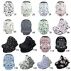 31 stijlen ins Floral Stretchy Katoen Baby Nursing Cover Borstvoeding Cover Stripe Safety Seat Car Privacy Cover Sjaal Baby Deken M330