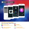 5050 RGB Wifi Controller LED Streifen licht 5M 30led/m Neon Flexible Band Band Streifen Bluetooth Musik steuerung 12V Netzteil