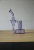 Pipe à fumer carta recycleur violet CFL RBR rig machine verre 14mm joint livraison mondiale vente directe d'usine