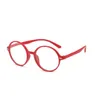Retro Yuvarlak TR90 Çerçeve Okuma Gözlükleri Kadın Erkek Reçine Clear Lens Vintage Presbyopic Gözlük 10 40 2265360