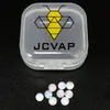 jcvap opal真珠クォーツバンガーまたはパフピーク3mm 4mmパールのためのルビーテルプパールjcvap from stock