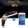 S7 Автомобильный Bluetooth передатчик FM Adapter с USB Charger Audio Player MP3 Handfree Поддержка TF Cards для универсального мобильного телефона