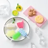 Silicone Ice Cream Mold with Cover Animals Shape Ice Lolly Moulds Summer DIY Home Made Ice Cream Tray