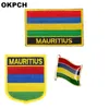Distintivo della bandierina della bandierina del Mali 3pcs un insieme delle toppe per l'abbigliamento Decorazione di DIY PT0115-3
