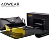 Aowear HD Gece Görme Gözlükleri Gece Sürüş Güvenliği Araba Sürücü Gözlükleri Antiglare Sarı Güneş Gözlüğü Erkekler Polarize Gözlük4610484