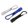 Mini LED zaklamp aluminiumlegering fakkel met carabiner ring sleutelhangers sleutelhangers sport mini led zaklampen hele sleutelhanger key7145897