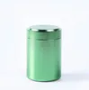 알루미늄 항아리 차 주석 상자 차 컨테이너 보관 상자 실린더 밀봉 커피 캔 47x65mm