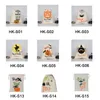 2021 Decoração de Halloween Decoração Grande Orgânica Orgânica Doce Canvas Sacos Crianças Presentes Drawstring Saco de 9 selos