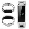 Smart Watch D8 Bluetooth Fitness Tracker Camera Herinnering Smart Bracelet Roestvrij staal Wearable Polshorloge voor Android iPhone-telefoon