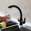 Vouruna WhiteBlackchrome 3 Way Water Filter Tap Tri Flow Kitchen Kran Fabrik Direkt grossist