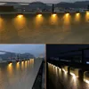 Solar Deck Lights 1LED Lampade da parete per gradini impermeabili per esterni Batteria Ni-MH ricaricabile Illuminazione per recinzione vialetto ad alta efficienza energetica