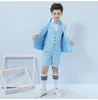 Handsome Kids Formal Wear Birthday Suit Boy Birthday Party Suits Prom Business Suits Boy Flower Girl Coat NO005 266T