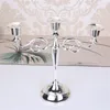 Europejski Candelabra Trzy i pięć głów Dekoracji Retro Rekwizyty Ślubne Candlelight Obiad Restauracja Hotel Home Decoration Candle Holders