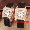 Luxury Mens quarzo Datejsut Mens orologi in oro rosa orologio di design di moda Diamante Orologio da polso da polso