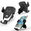 Draadloze Autolader 10W Snelle draadloze oplader Auto Mount Air Vent Gravity Phone Holder Compatibel voor iPhone Samsung Alle QI-apparaten