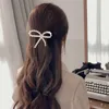 Perline d'imitazione di perle coreane da donna Bow Bowknot Fermaglio per capelli Barrette Stick Accessori per lo styling dei capelli a forcina fatti a mano per le ragazze