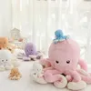 60 cm schöne Simulation Oktopus Anhänger Pendel gefülltes Spielzeug Weiche Tierzubehör Süß Puppe Kinder Geschenke6014807