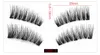 Magnetic eyelashes with 3 magnets magnetic lashes natural fiber false eyelashes magnet lashes with eyelashes applicator 6 styles4261898