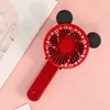 new colorful Cartoon USB mini portable fan Multi-level wind folding lithium battery fan small fan dhl free