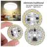 DIY LED 전구 램프 SMD 15W 12W 9W 7W 5W 3W 라이트 칩 AC220V 입력 스마트 IC LED 콩 전구 빛 화이트