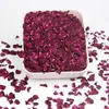100% ny naturlig doft blommor torkad rosenblad bröllop och festbord konfetti dekoration biologiskt nedbrytbar rosa kronblad 5g