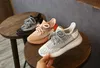 Pojkskor sommarflickor sneakers baby pojkar sneakers flattie casual barn student sko mode luft mesh tenis sport ren vit vit