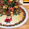 크리스마스 장식 페덱스 / DHL 크리스마스 트리 치마 크리스마스 트리 스커트 3 개 가지 옵션 바닥 장식 98cm 두께의 고품질의 플란넬