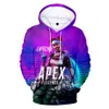 Fashion-Apex Legends Deisnger Erkek Hoodies Bahar Genç Tişörtü Kapşonlu 3D Baskılı Uzun Kollu Kazaklar