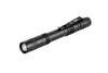 Led Pen Shape Mini Flashlight Aluminium Alloy Flashlights Pocket Portable Anti Wear Black Torch Lamp With Clip Multi Function