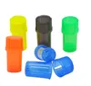 Smerigliatrice per tabacco in 3 parti da 40 mm Pipe in plastica con erba Med Container Crusher