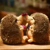 18см Симпатичные Прекрасный мягкий Hedgehog животных куклы Фаршированные Плюшевые игрушки для детей Детские Главная свадьба Игрушки для детей Kid дар