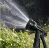 Gratis frakt Deluxe 25 ft Vattenslang Svart Spray Flexibelt trädgårdsmunstycke Expanderbar