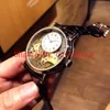 Nouvelle qualité de produit Men039s Watch avec mouvement mécanique automatique Mouvement importé de miroir en verre en cristal diamètre 42 mm italien LEA4742933