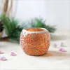 18 Stijl Mozaïek Kaars Houder Crystal Candle Houder Bruiloft Kandelaar Centerpieces voor Valentijnsdag bruiloft decoratie kaars lantaarn