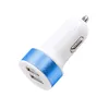 Ładowarka samochodowa Dual USB Port 2.1A Adapter ładowania USB Mini szybka ładowarka samochodowa Auto ładowarka do Xiaomi Huawei