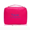 Mulheres Viagem portátil cosméticos Bolsa Homens de Higiene Pessoal Bolsa Banho de suspensão Organayzer Make Up Wash Bag 6 cores