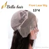 판매 흑인 여성을위한 인간의 머리 가발 탄력있는 바디 웨이브 매력적인 물결 모양의 레이스 페루 버진 BellaHair
