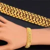 Оптово-браслет женщин ювелирные изделия 12MM Pulseira Мужественный Модные цвета золота Коренастый звено цепи браслет Оптовая Bileklik браслет для Man